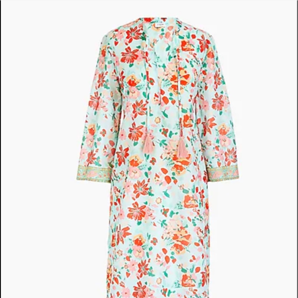 Printed beach caftan with tassels
Item K5015. Size Medium NEW! With tags